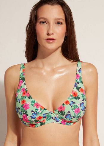 Calzedonia Balconette Malibu Bikini Üstleri Kadın Renkli | TR2512CE