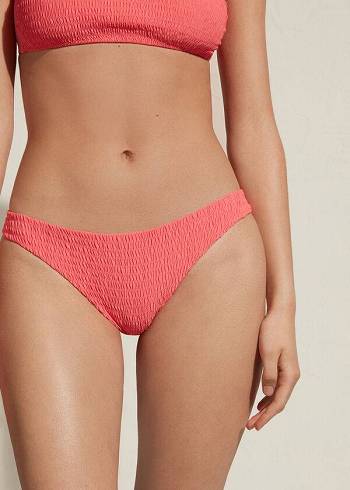 Calzedonia Brazilian Lanzarote Bikini Altları Kadın Pembe | TR2875XF