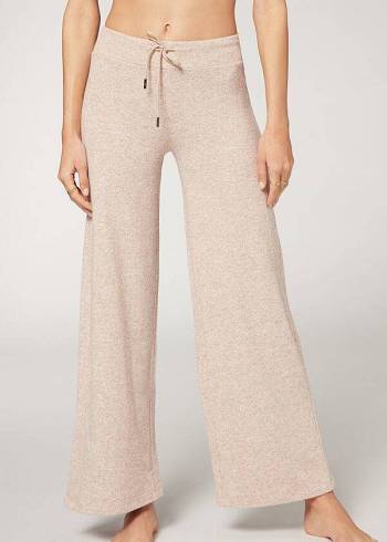 Calzedonia Cashmere Palazzo Tayt Kadın Bej Rengi | TR1568AP