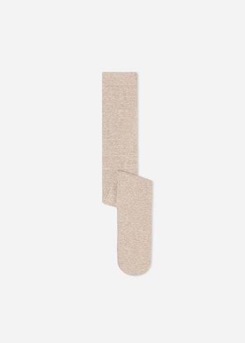 Calzedonia Eco Pamuklu Tayt Çocuk Bej Rengi | TR1221WY