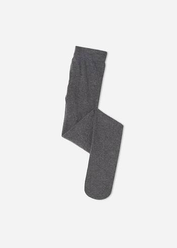 Calzedonia Eco Pamuklu Tayt Çocuk Gümüş | TR1230AP