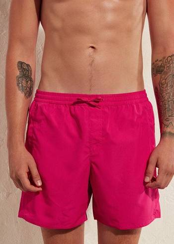 Calzedonia Formentera Spor Şort Mayo Erkek Pembe | TR1244NB