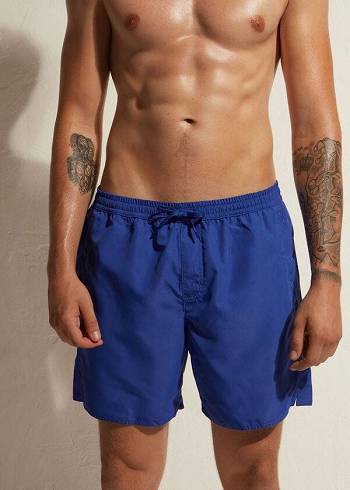 Calzedonia Formentera Şort Mayo Erkek Mavi | TR1258DN