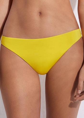 Calzedonia Indonesia Eco Bikini Altları Kadın Sarı | TR2720IS