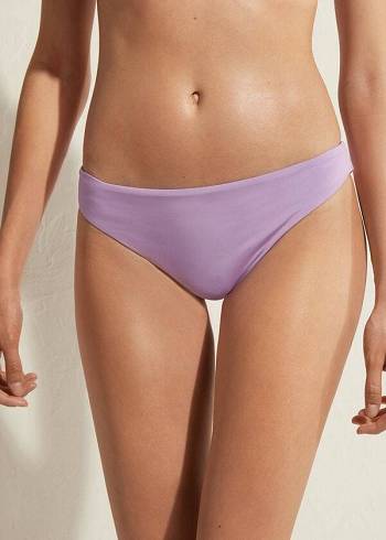 Calzedonia Indonesia Eco Bikini Altları Kadın Mor | TR2721UT