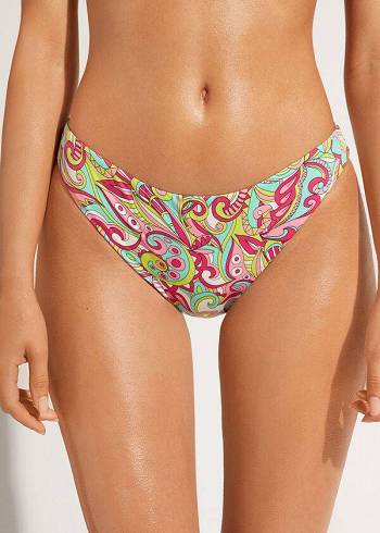 Calzedonia Londra Bikini Altları Kadın Renkli | TR2694HK