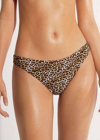 Calzedonia Malindi Bikini Altları Kadın Kahverengi | TR2692JJ