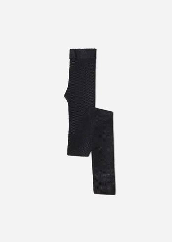 Calzedonia Micronet Tayt Çocuk Siyah | TR1201IS