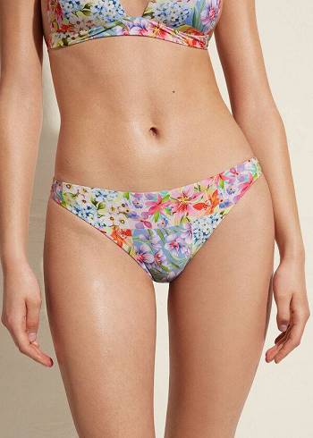 Calzedonia Minorca Eco Bikini Altları Kadın Renkli | TR2687CE
