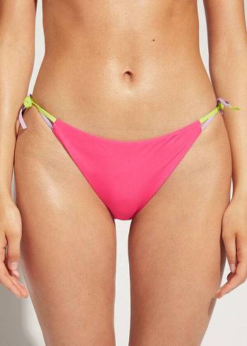 Calzedonia String Tokyo Bikini Altları Kadın Pembe | TR2569JJ