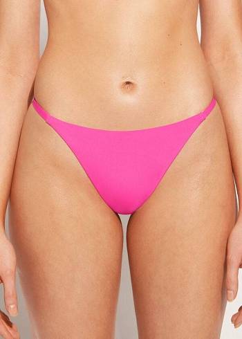 Calzedonia Tanga Indonesia Eco Bikini Altları Kadın Pembe | TR2556RW