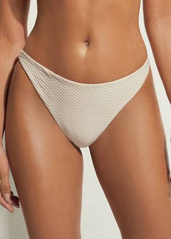 Calzedonia The Hamptons Bikini Altları Kadın Bej Rengi | TR2563VD