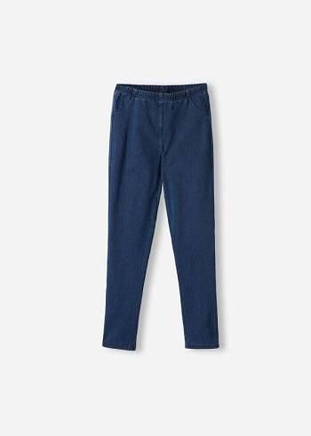 Calzedonia Thermal Denim Tayt Çocuk Mavi | TR1044UT