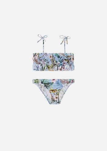 Calzedonia Two Piece Atene Mayo Çocuk Mavi | TR1138VD