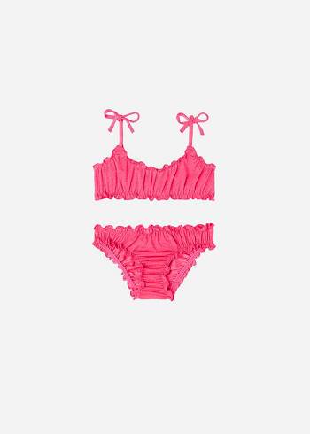 Calzedonia Two Piece Formentera Mayo Çocuk Pembe | TR1134LH