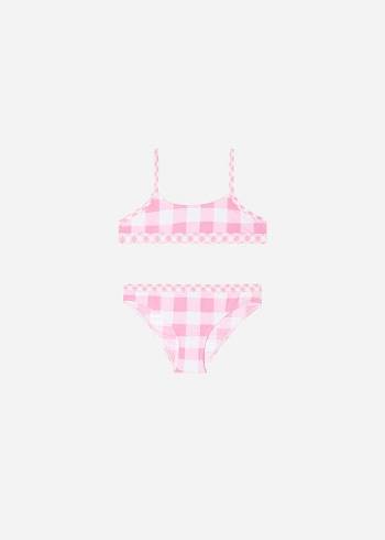 Calzedonia Two Piece Lione Mayo Çocuk Pembe | TR1132JJ
