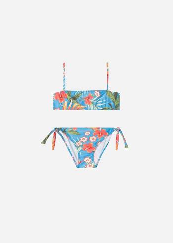 Calzedonia Two-Piece Maui Mayo Çocuk Yeşil | TR1118EX