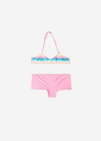 Calzedonia Two-Piece Sole Mayo Çocuk Pembe | TR1116QZ