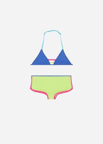 Calzedonia Two Piece Tokyo Eco Mayo Çocuk Mavi | TR1124OR