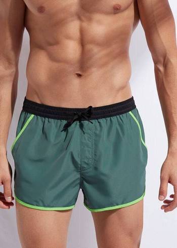 Calzedonia Venice Beach Şort Mayo Erkek Yeşil | TR1279IS